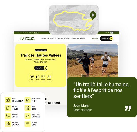 drevo, la plateforme dédiée à la création de sites de trail